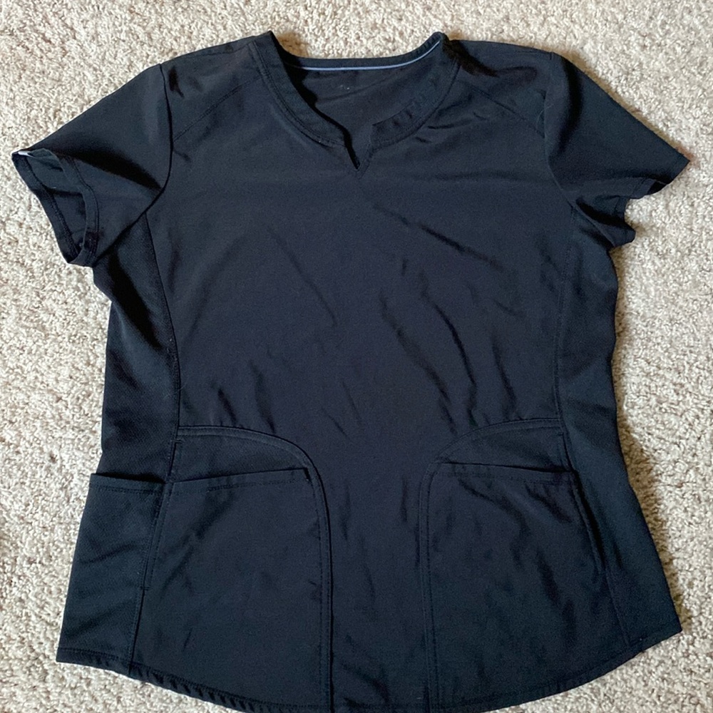Black women scrub top